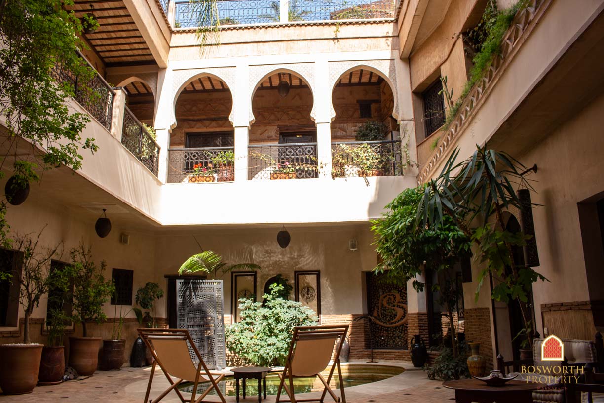 Riads en venta Marrakech - Impresionante casa de huéspedes Riad en venta Marrakech - Marrakech Realty - Marrakech Inmobiliaria - Immobilier Marrakech - Riads a Vendre Marrakech