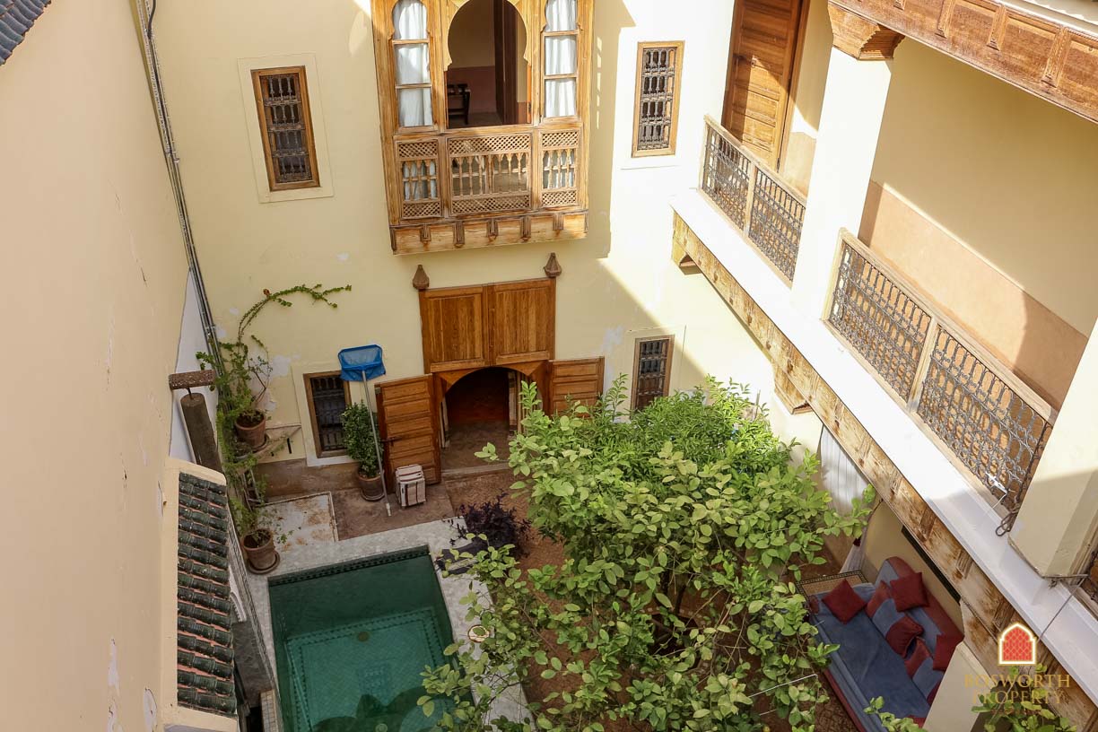 Riads For Sale Marrakech - Excellet Riad For Sale Good Location Marrakech - Marrakesh Realty - Marrakech Real Estate - Immobilier Marrakech - Riads a Vendre Marrakech
